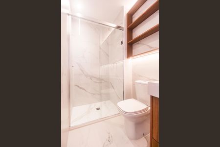 Apartamento para alugar com 53m², 1 quarto e 1 vaga Apartamento para alugar com 53m², 1 quarto e 1 vagaBanheiro da Suíte
