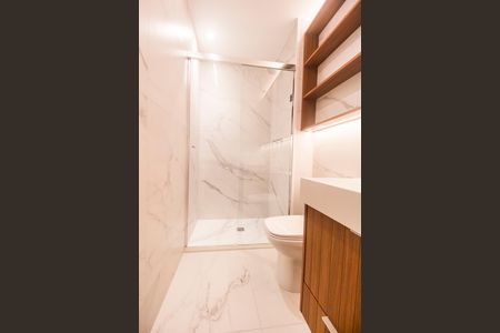 Apartamento para alugar com 53m², 1 quarto e 1 vaga Apartamento para alugar com 53m², 1 quarto e 1 vagaBanheiro da Suíte