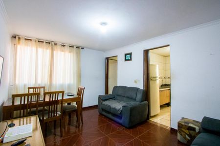 Sala de apartamento à venda com 2 quartos, 55m² em Jardim Alvorada, Santo André
