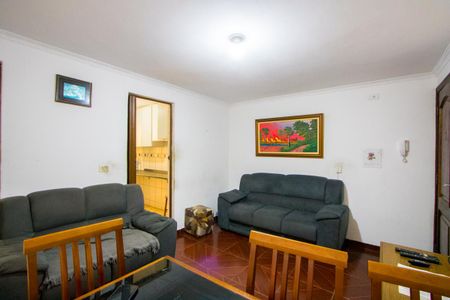 Sala de apartamento à venda com 2 quartos, 55m² em Jardim Alvorada, Santo André