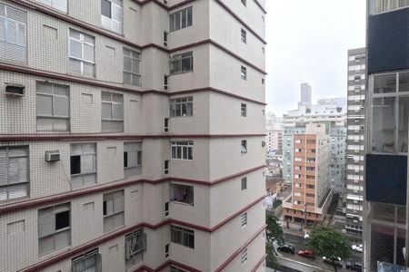 Vista da Varanda da Sala de apartamento para alugar com 1 quarto, 50m² em José Menino, Santos
