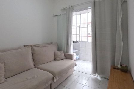 Sala de apartamento para alugar com 1 quarto, 50m² em José Menino, Santos