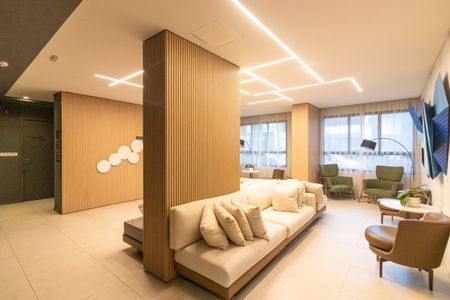 Apartamento para alugar com 29m², 1 quarto e sem vagaHall social
