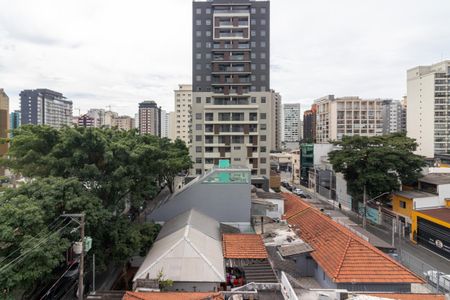 Vista da Varanda de apartamento para alugar com 1 quarto, 29m² em Indianópolis, São Paulo