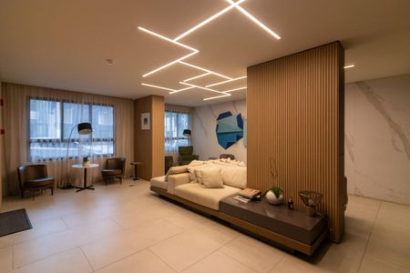 Apartamento para alugar com 29m², 1 quarto e sem vagaHall social