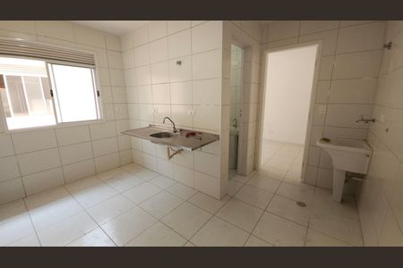 Cozinha e Área de Serviço de apartamento para alugar com 1 quarto, 35m² em Cidade Antônio Estêvão de Carvalho, São Paulo