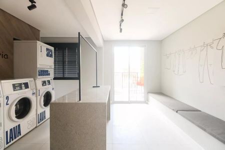 Studio para alugar com 39m², 1 quarto e sem vaga Studio para alugar com 39m², 1 quarto e sem vagaÁrea comum - Lavanderia