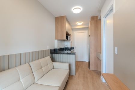 Sala de apartamento para alugar com 1 quarto, 26m² em Bela Vista, São Paulo