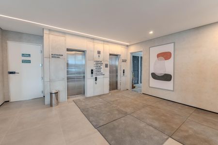 Apartamento para alugar com 26m², 1 quarto e sem vaga Apartamento para alugar com 26m², 1 quarto e sem vagaHall de entrada