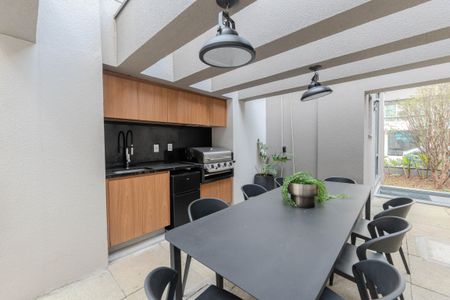 Apartamento para alugar com 26m², 1 quarto e sem vaga Apartamento para alugar com 26m², 1 quarto e sem vagaÁrea comum - Churrasqueira