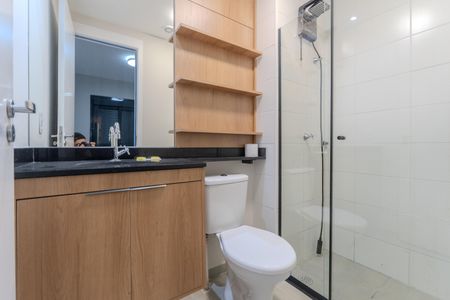 Apartamento para alugar com 26m², 1 quarto e sem vaga Apartamento para alugar com 26m², 1 quarto e sem vagaBanheiro