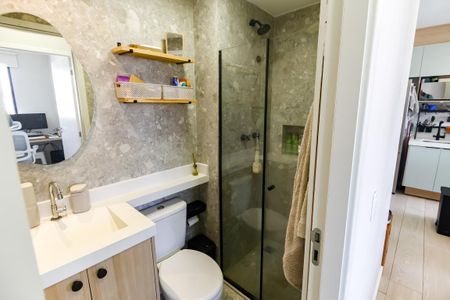 Apartamento para alugar com 36m², 2 quartos e 1 vaga Apartamento para alugar com 36m², 2 quartos e 1 vagaBanheiro