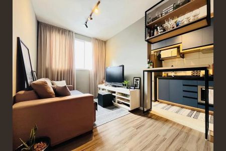 Sala de apartamento à venda com 2 quartos, 49m² em São Jorge, Novo Hamburgo