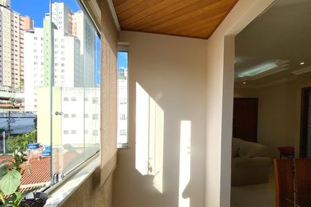 Varanda da Sala de apartamento à venda com 3 quartos, 88m² em Sagrada Família, Belo Horizonte