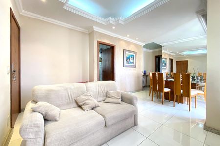 Sala de apartamento à venda com 3 quartos, 88m² em Sagrada Família, Belo Horizonte