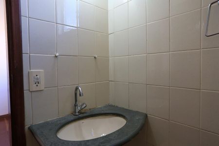 Banheiro da Suíte de apartamento à venda com 1 quarto, 58m² em Santa Tereza, Belo Horizonte