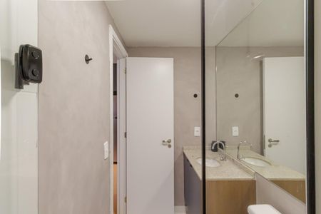 Studio para alugar com 27m², 1 quarto e sem vaga Studio para alugar com 27m², 1 quarto e sem vagaBanheiro
