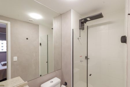 Studio para alugar com 27m², 1 quarto e sem vaga Studio para alugar com 27m², 1 quarto e sem vagaBanheiro