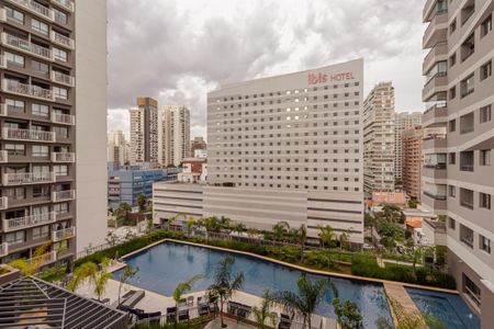 Studio para alugar com 27m², 1 quarto e sem vaga Studio para alugar com 27m², 1 quarto e sem vagaSacada