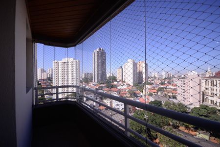 Sala - Varanda  de apartamento para alugar com 3 quartos, 88m² em Vila Gumercindo, São Paulo