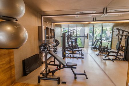 Apartamento para alugar com 72m², 2 quartos e 2 vagas Apartamento para alugar com 72m², 2 quartos e 2 vagasÁrea comum - Academia