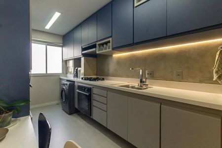 Apartamento à venda com 52m², 2 quartos e 1 vaga Apartamento à venda com 52m², 2 quartos e 1 vagaCozinha e Área de Serviço