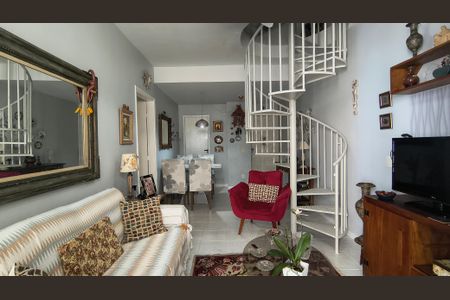 Sala de apartamento para alugar com 4 quartos, 145m² em Recreio dos Bandeirantes, Rio de Janeiro