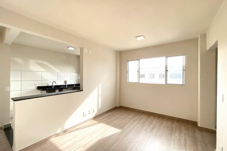 Sala de apartamento à venda com 2 quartos, 48m² em Granja de Freitas, Belo Horizonte