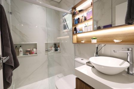 Casa à venda com 100m², 3 quartos e 2 vagasBanheiro da Suíte 3