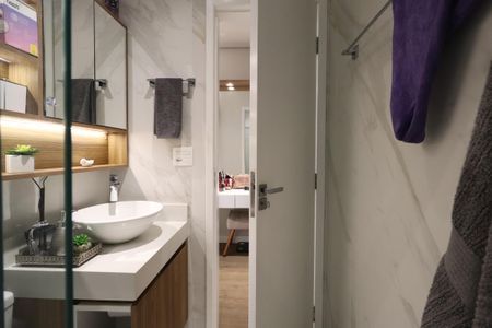Casa à venda com 100m², 3 quartos e 2 vagasBanheiro da Suíte 3