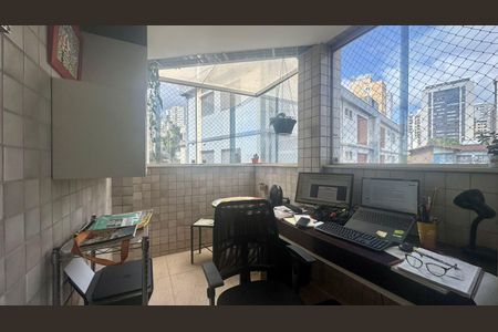 Varanda  de apartamento à venda com 2 quartos, 77m² em Anchieta, Belo Horizonte