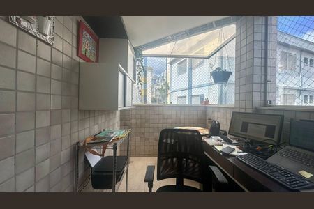Varanda  de apartamento à venda com 2 quartos, 77m² em Anchieta, Belo Horizonte