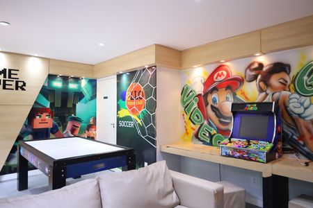 Apartamento para alugar com 45m², 2 quartos e 1 vagaÁrea comum - Salão de jogos