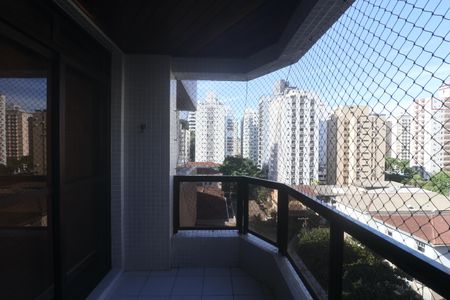Varanda de apartamento para alugar com 4 quartos, 120m² em Barra Funda, Guarujá