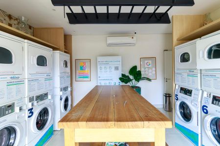Studio para alugar com 40m², 1 quarto e 1 vagaLavanderia