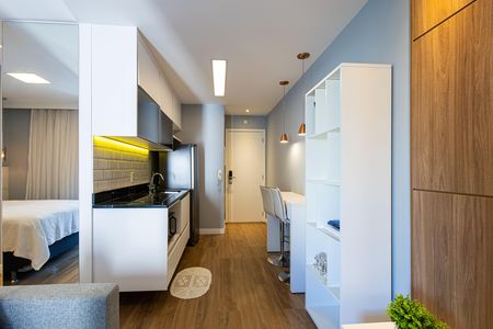 Studio de kitnet/studio para alugar com 1 quarto, 40m² em Campo Belo, São Paulo