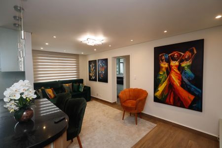 Sala  de apartamento à venda com 2 quartos, 51m² em Vila Irmaos Arnoni, São Paulo