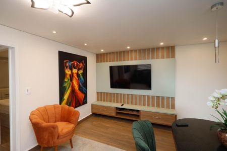 Sala  de apartamento à venda com 2 quartos, 51m² em Vila Irmaos Arnoni, São Paulo