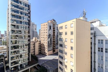 Vista de kitnet/studio para alugar com 1 quarto, 29m² em Vila Buarque, São Paulo