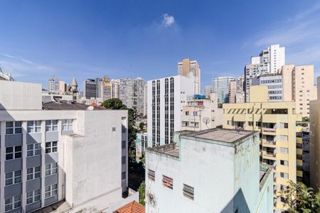 Vista de kitnet/studio para alugar com 1 quarto, 29m² em Vila Buarque, São Paulo