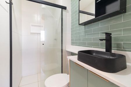Apartamento para alugar com 39m², 2 quartos e 1 vaga Apartamento para alugar com 39m², 2 quartos e 1 vagaBanheiro