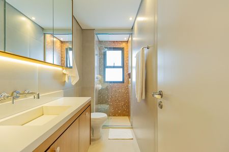 Apartamento para alugar com 71m², 1 quarto e 1 vagaBanheiro da Suíte