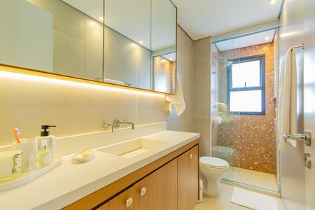 Apartamento para alugar com 71m², 1 quarto e 1 vagaBanheiro da Suíte