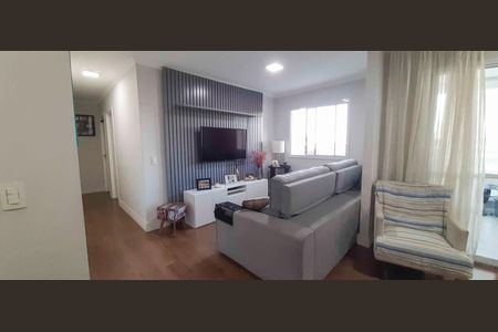 Sala de TV de apartamento à venda com 3 quartos, 95m² em Jardim Arpoador, São Paulo