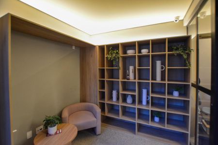 Apartamento para alugar com 28m², 1 quarto e sem vagaHALL DO PRÉDIO