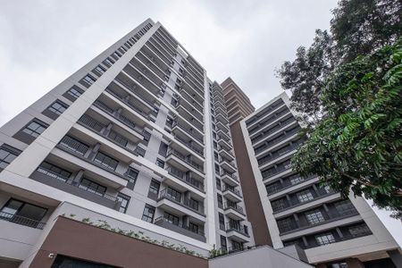 Studio para alugar com 26m², 1 quarto e sem vaga Studio para alugar com 26m², 1 quarto e sem vagaFachada