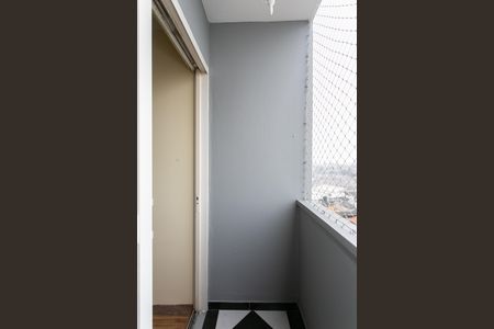 Varanda da Sala  de apartamento para alugar com 2 quartos, 100m² em Vila Carmosina, São Paulo