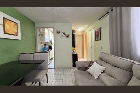 Sala de apartamento à venda com 2 quartos, 48m² em Vila Popular, São Paulo