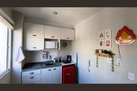 Studio para alugar com 24m², 1 quarto e sem vaga Studio para alugar com 24m², 1 quarto e sem vagaCozinha
