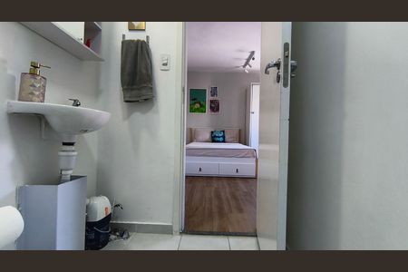 Studio para alugar com 24m², 1 quarto e sem vaga Studio para alugar com 24m², 1 quarto e sem vagaBanheiro